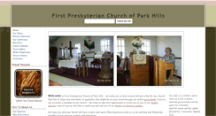 Desktop Screenshot of firstpresbyterianparkhills.org