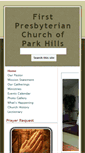 Mobile Screenshot of firstpresbyterianparkhills.org